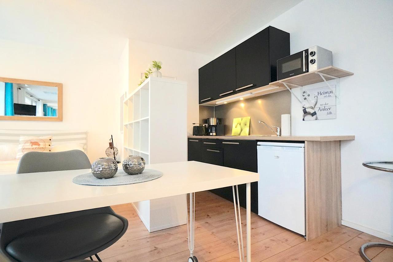 Ferienwohnung Kajuete Am Borbyer Kurpark Von Eckernfoerde Eckernförde Exterior foto