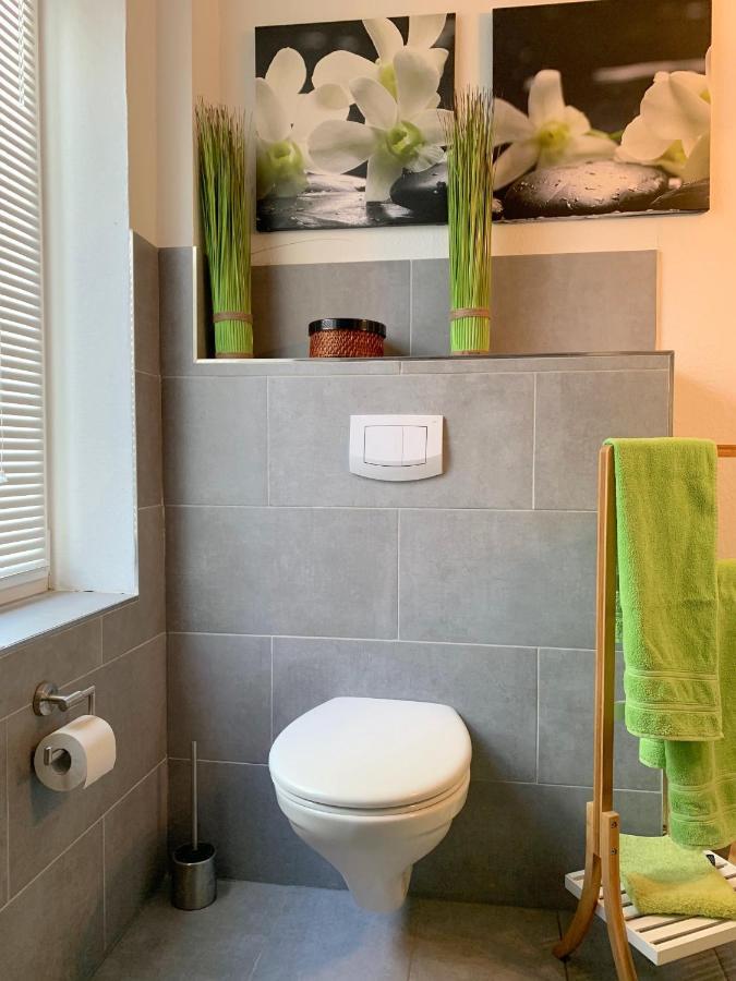 Ferienwohnung Kajuete Am Borbyer Kurpark Von Eckernfoerde Eckernförde Exterior foto